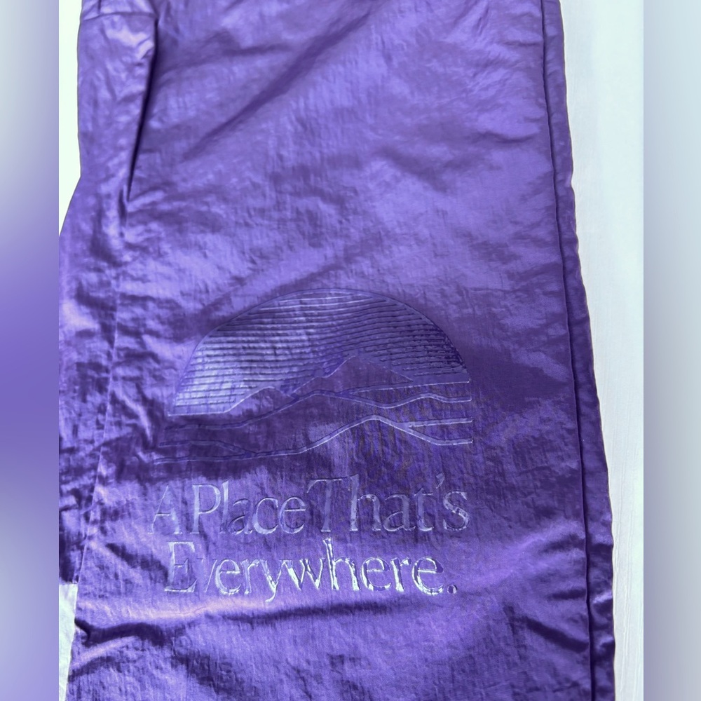 Columbia x Madhappy Purple Aztec Nylon Wind Pants Size Xs - Picture 3 of 11